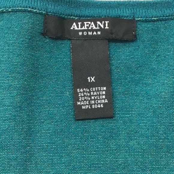 ALFANI two piece set. Gorgeous tank top and open cardigan - Picture 6 of 13